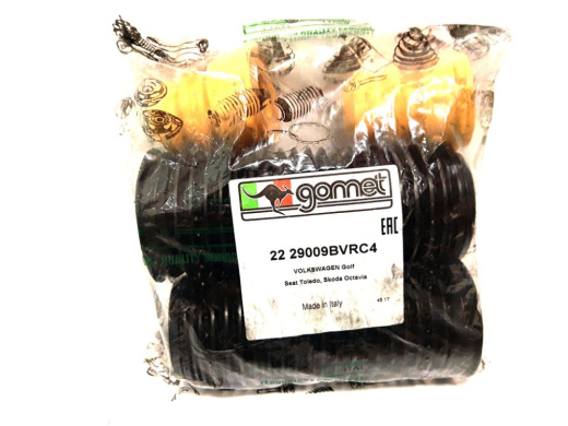 Комплект передних пыльников и отбойников GOMET 22 29009BVRC4 (для заниженной подвески)